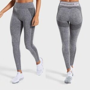 Gymshark Flex High Waisted Leggings in Grey/Pink